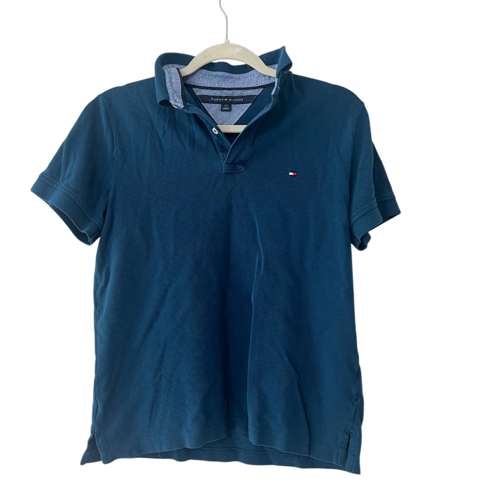 Tommy Hilfiger Men's Blue Polo Shirt